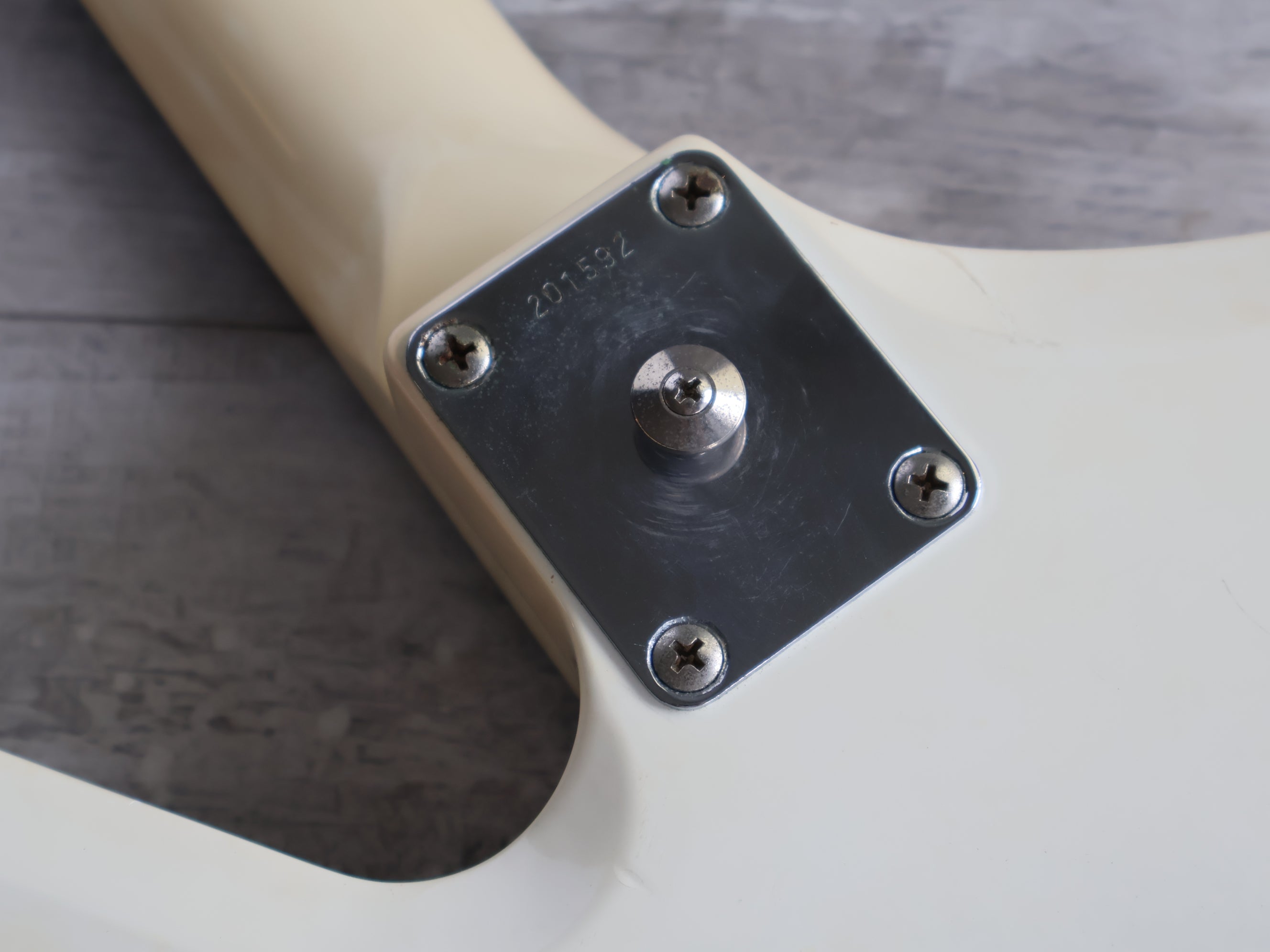 1982 Tokai F-55 Super Edition Explorer/Random Star (Vintage White