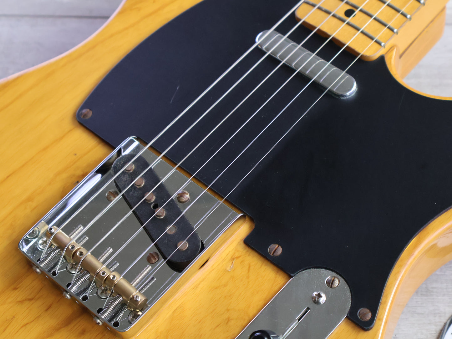 2002 Fender Japan TL52-80 '52 Reissue Telecaster (Vintage Natural)