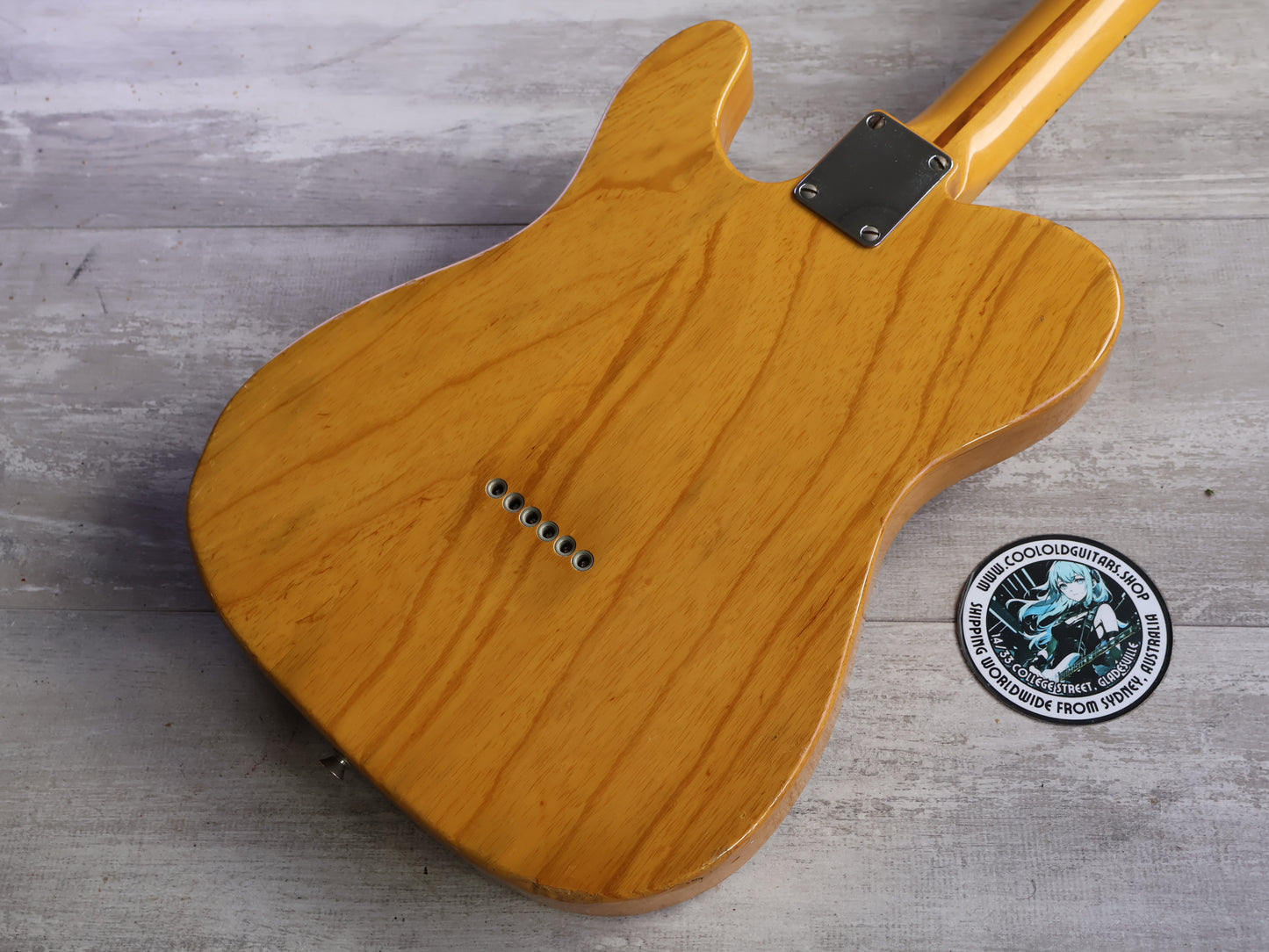 2002 Fender Japan TL52-80 '52 Reissue Telecaster (Vintage Natural)