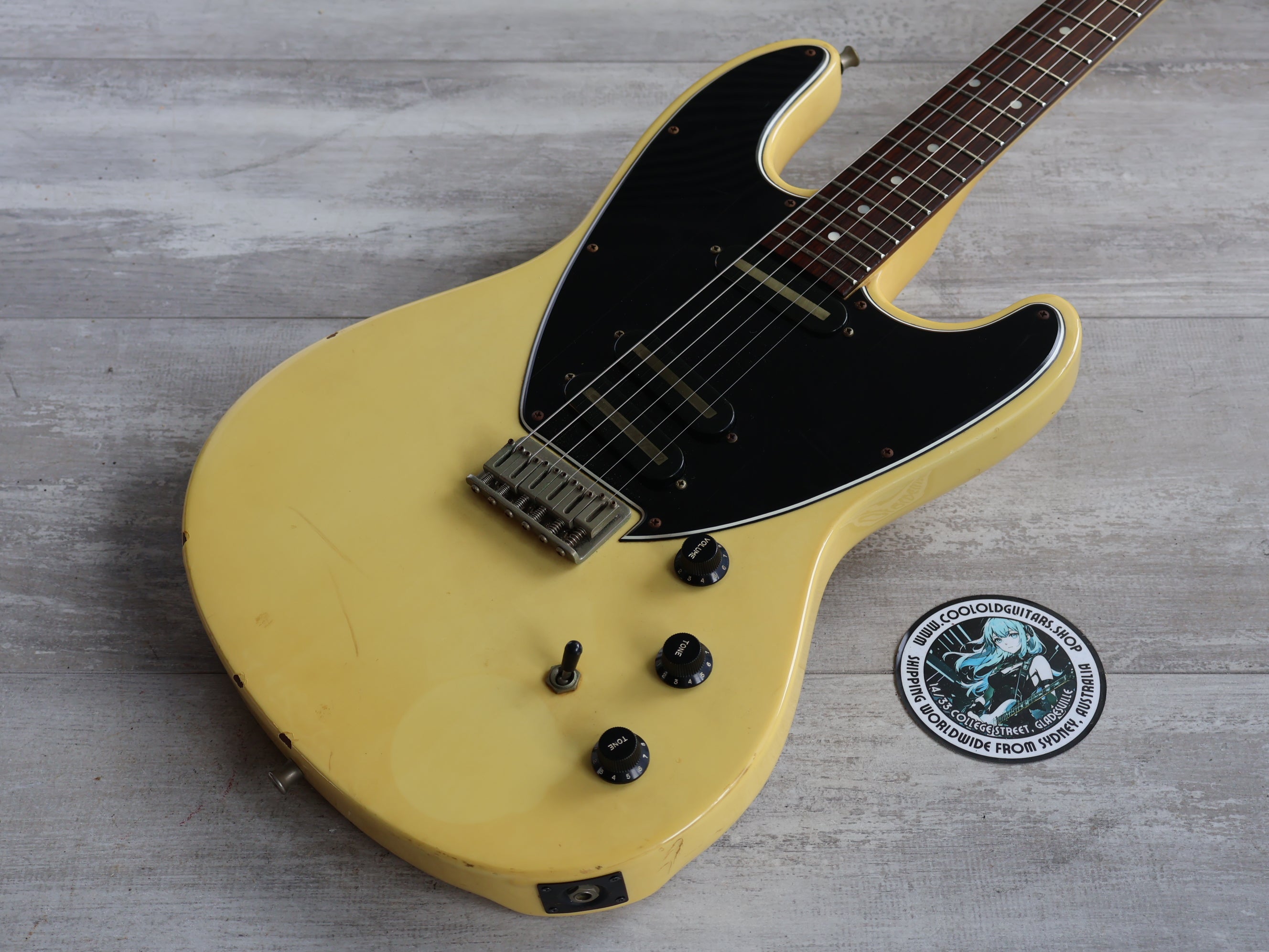 1981 Greco Japan BG-800 Boogie Offset (Vintage White) – Cool Old