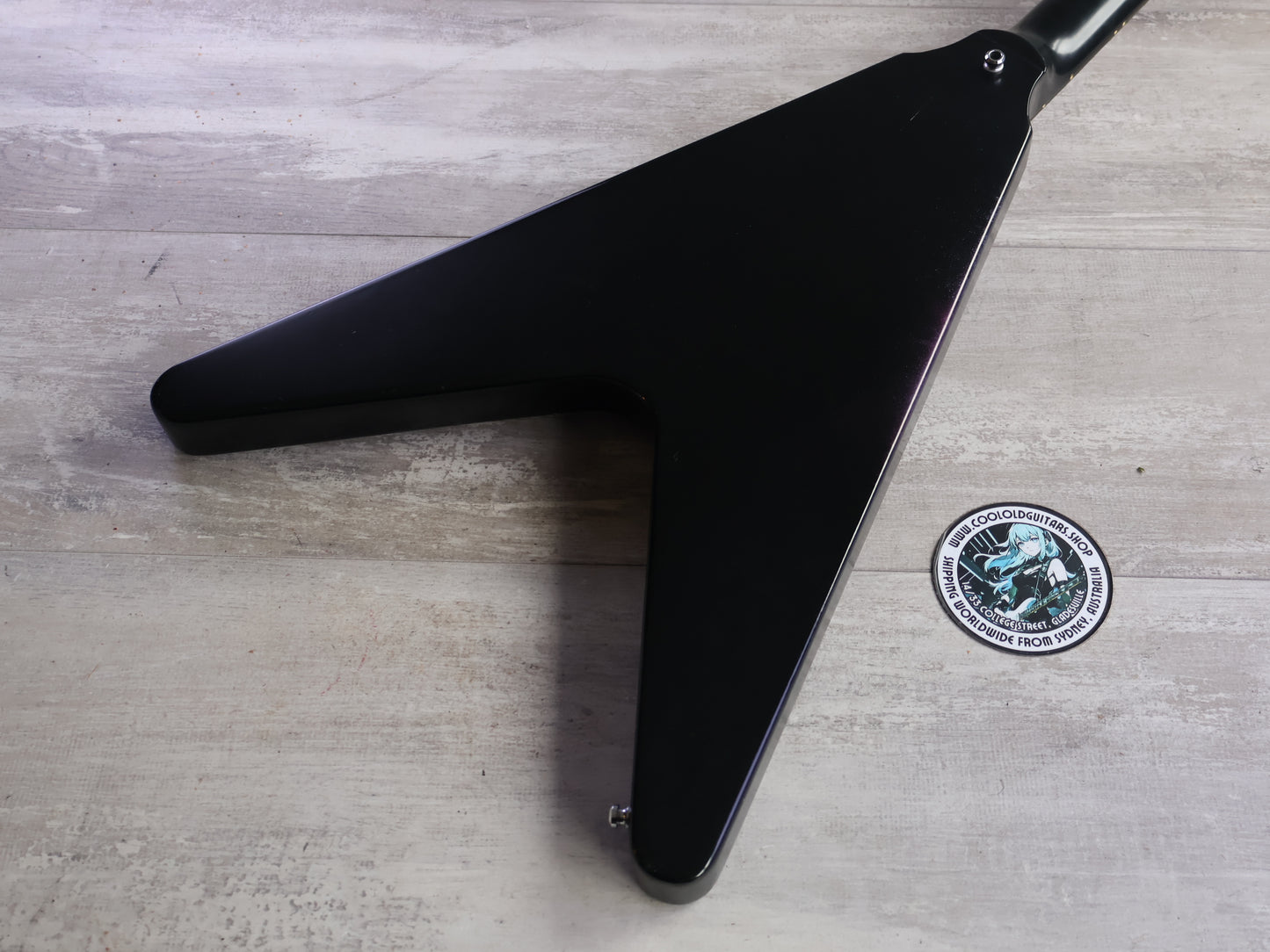 1999 Gibson USA Flying V Gothic (Black)