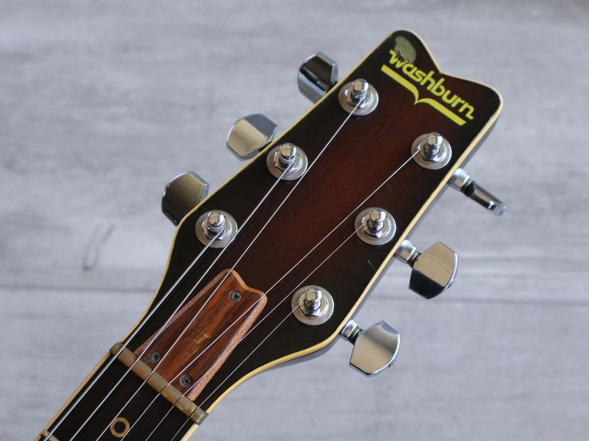 1979 Washburn Japan "Wing Series" Falcon Neckthrough Double Cut (Sunburst)