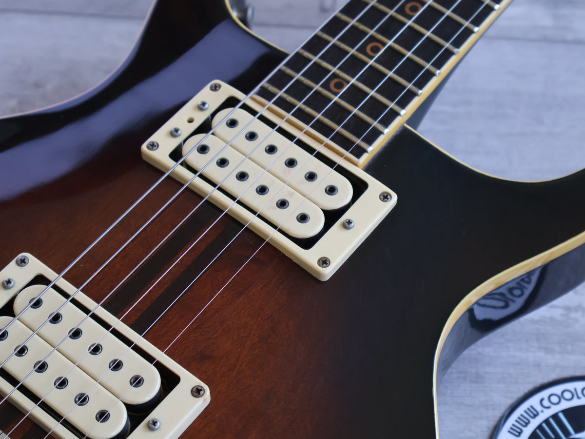 1979 Washburn Japan "Wing Series" Falcon Neckthrough Double Cut (Sunburst)