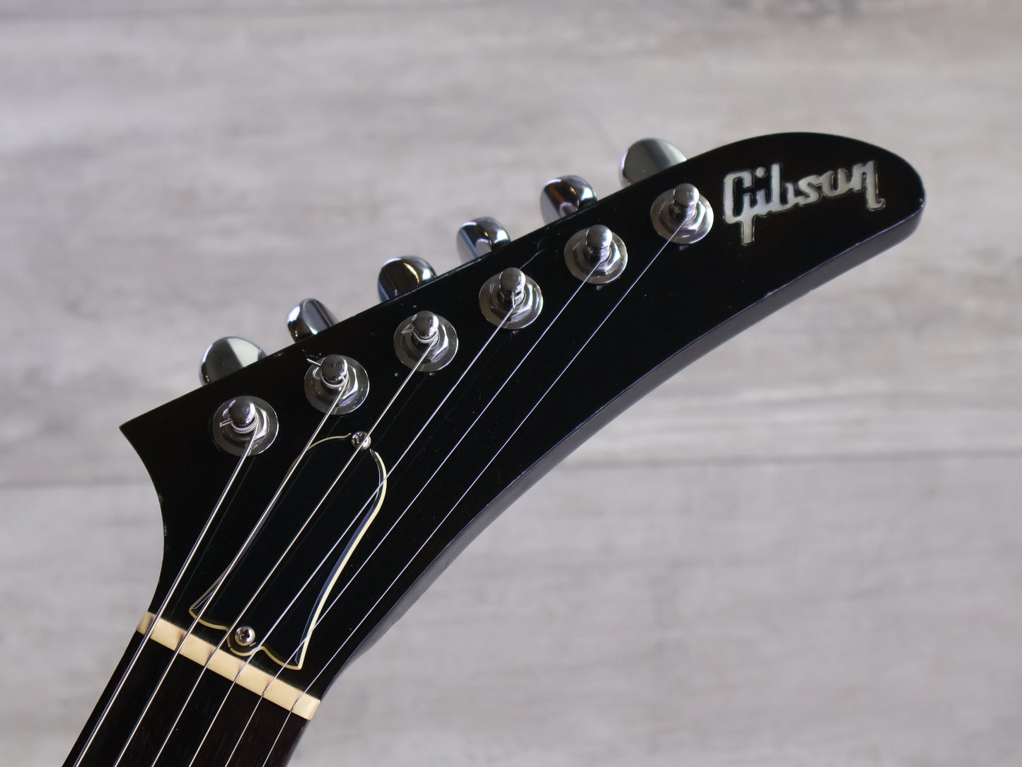 2002 Gibson USA '76 Reissue Explorer (Black)