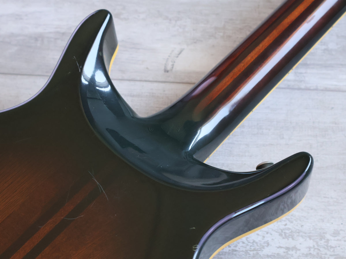 1979 Washburn Japan "Wing Series" Falcon Neckthrough Double Cut (Sunburst)