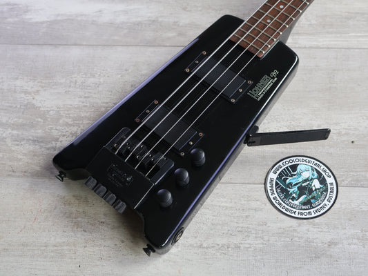 1980's Hohner B2 Headless Paddle Bass Guitar w/Steinberger System