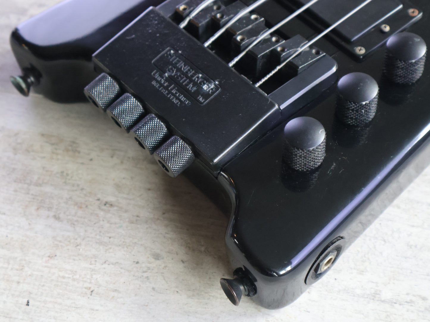 1980's Hohner B2 Headless Paddle Bass Guitar w/Steinberger System