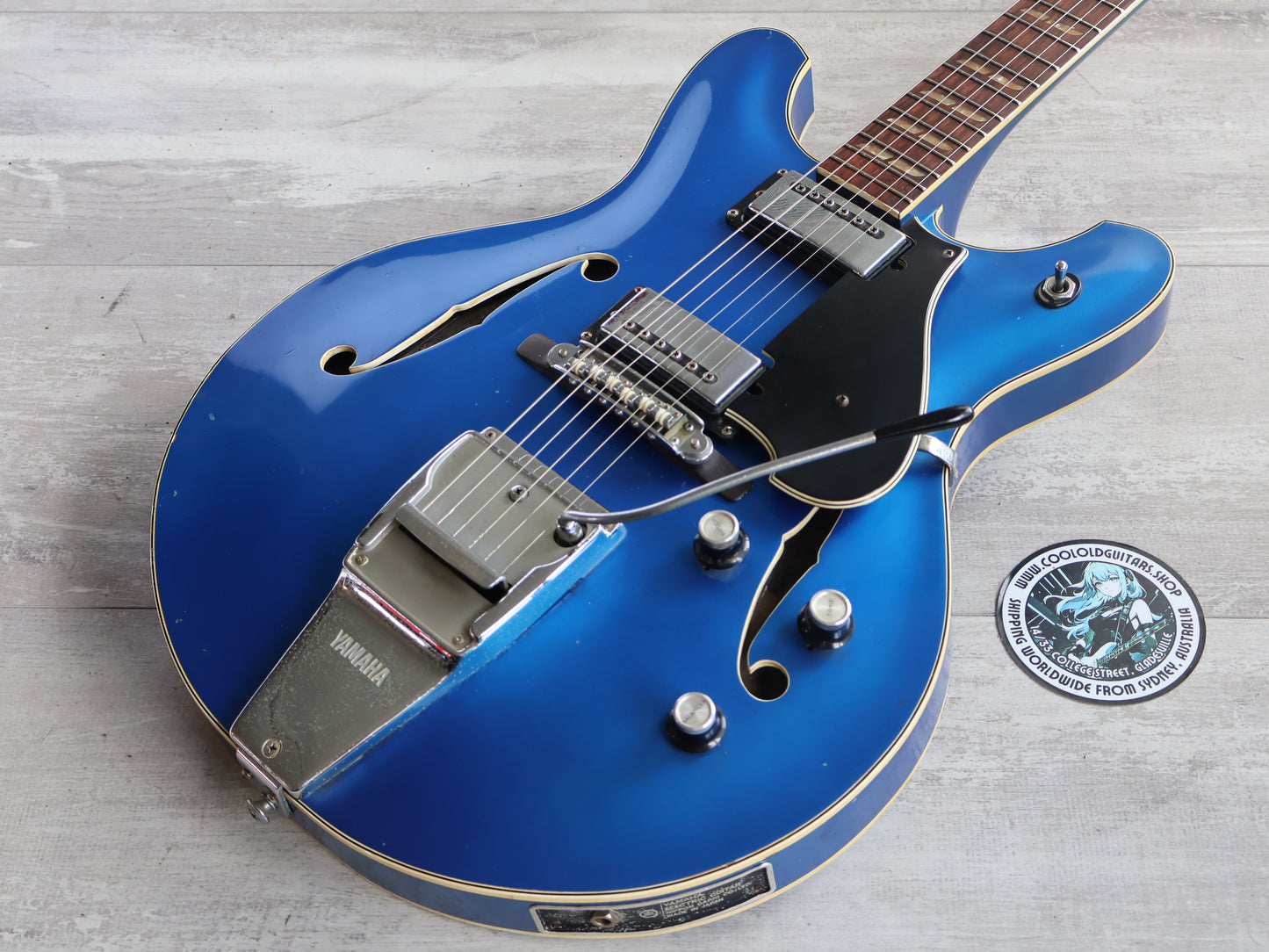 1972 Yamaha Japan SA-50B Hollowbody w/Tremolo (Pearl Marine)