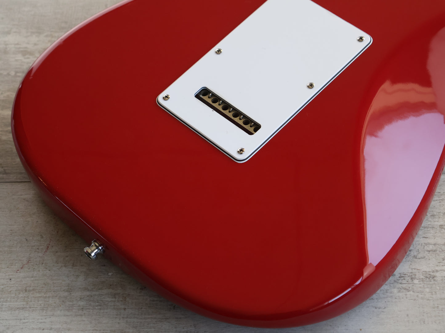 1988 Fender USA Deluxe American Standard Stratocaster (Fiesta Red)