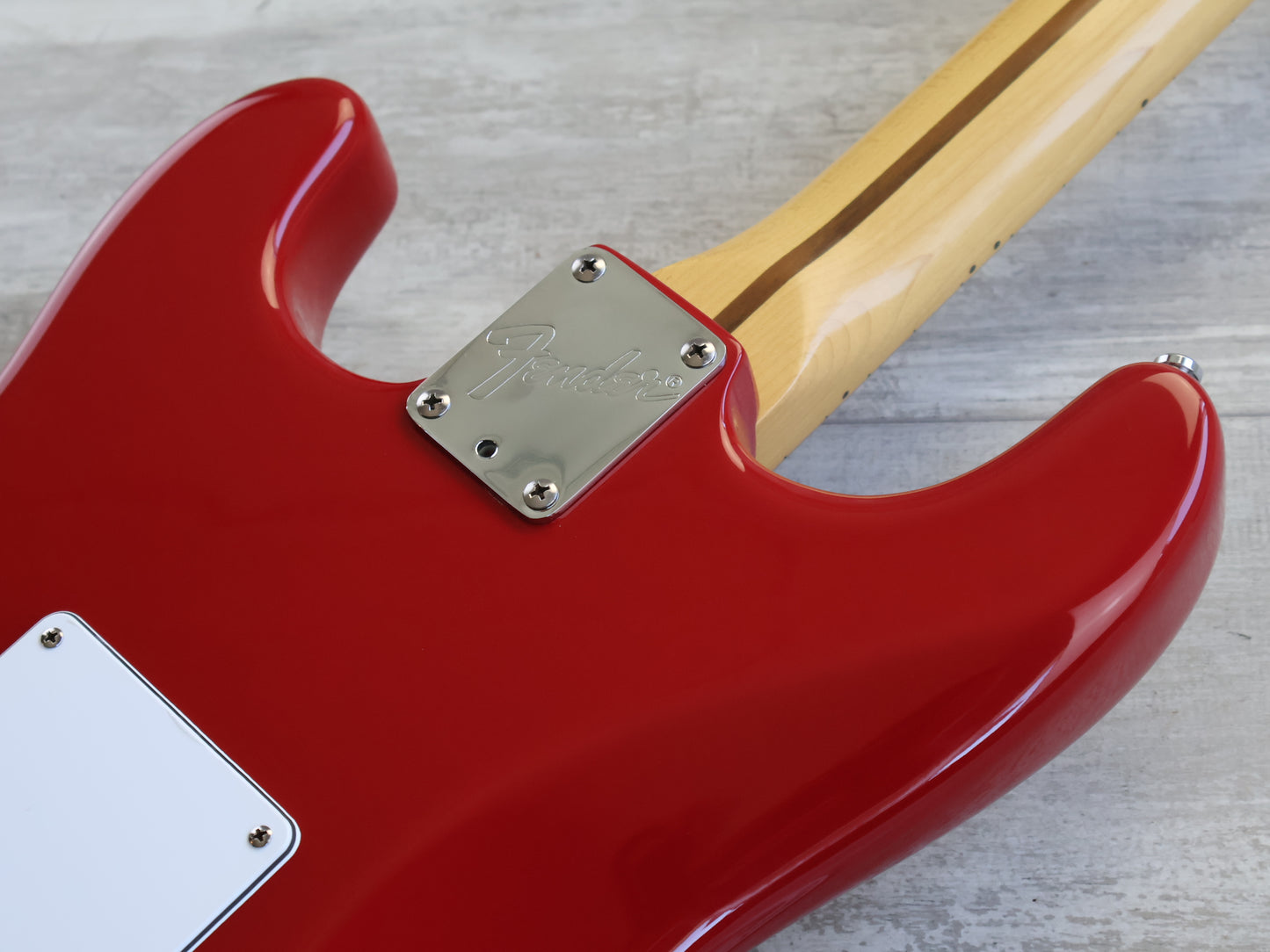 1988 Fender USA Deluxe American Standard Stratocaster (Fiesta Red)