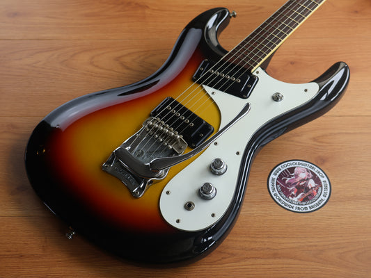 1997 Mosrite "1965" Reissue Ventures Model w/Moseley Tremolo (Sunburst)