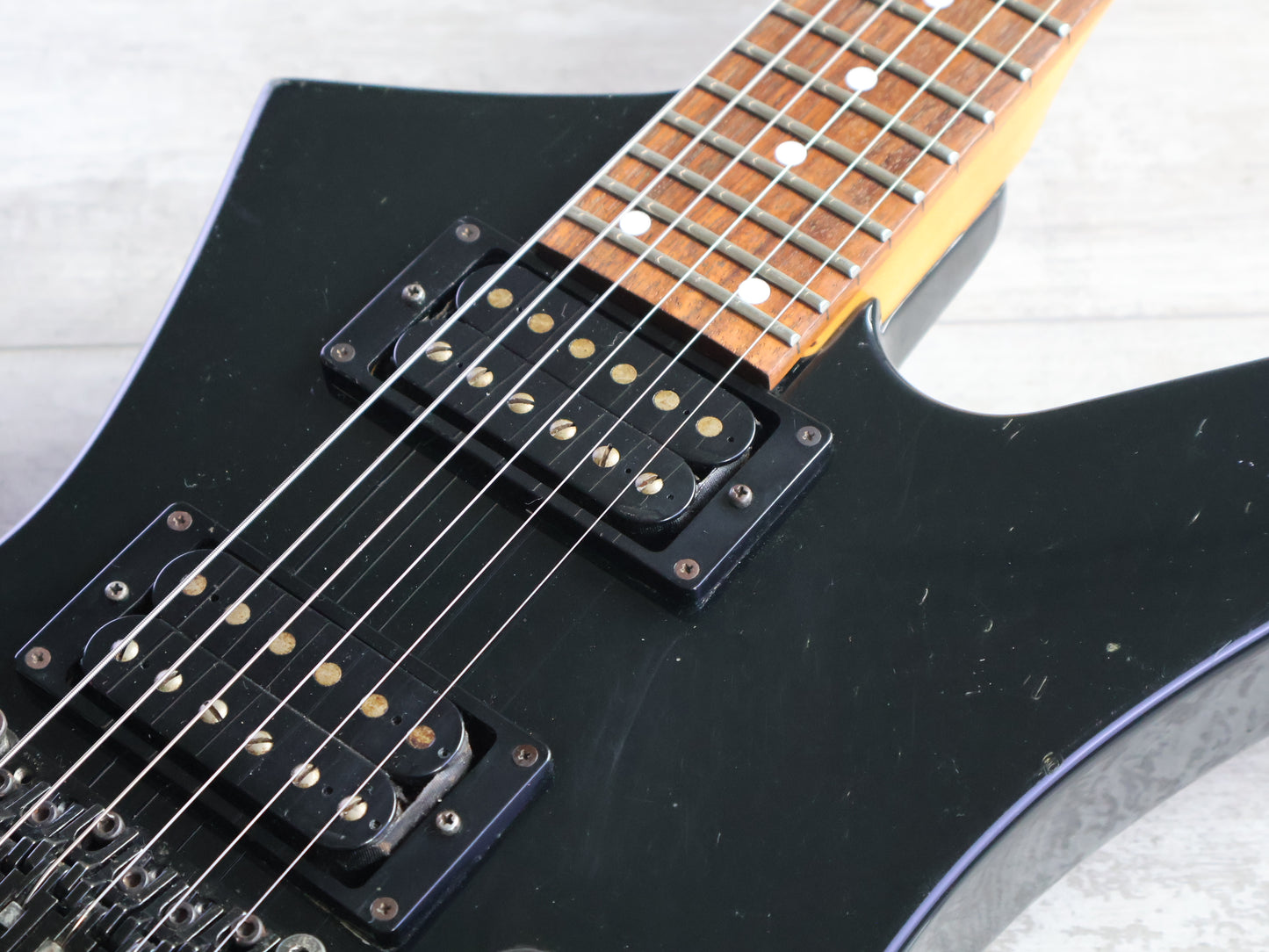 1991 Jackson Charvel Japan CKL-068 Exclaim Series Kelly (Black)