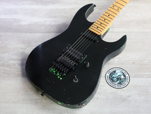 1988 BC Rich Japan GS-MR853 NJ Series Gunslinger (Black/Day Glow Green)