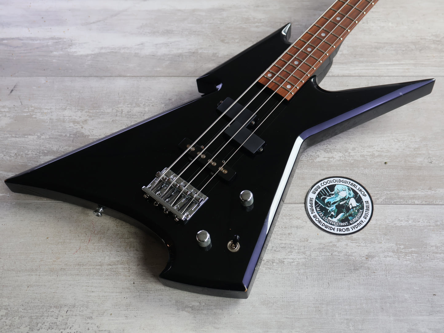 1990's Edwards SGB-800 SEXX GEORGE Ironbird Bass (Black)