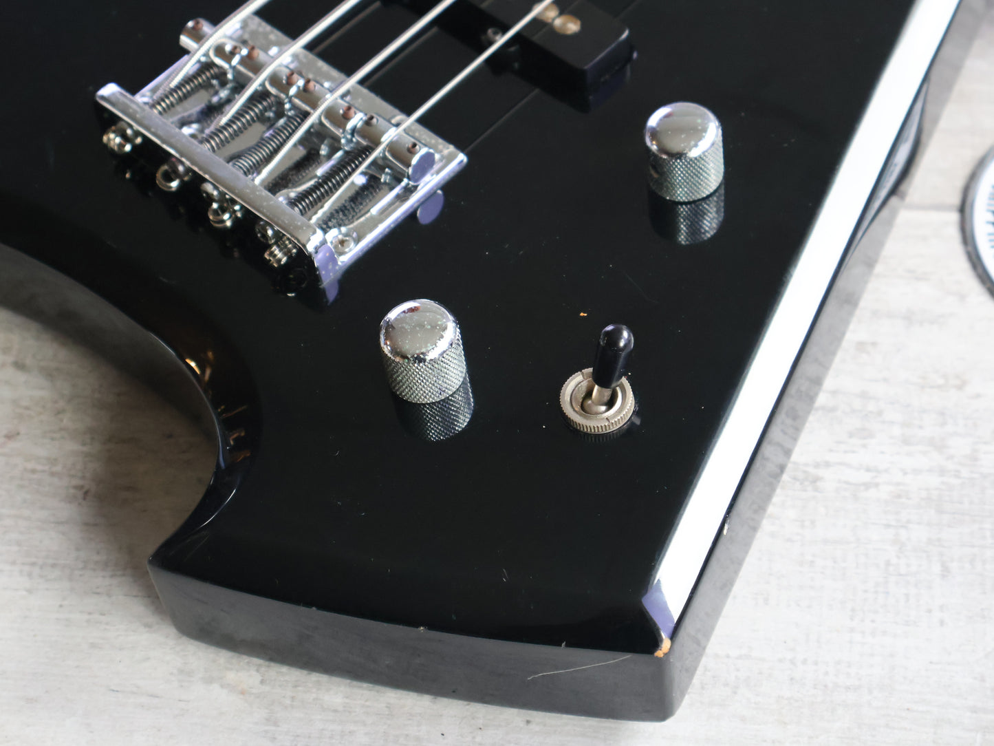 1990's Edwards SGB-800 SEXX GEORGE Ironbird Bass (Black)