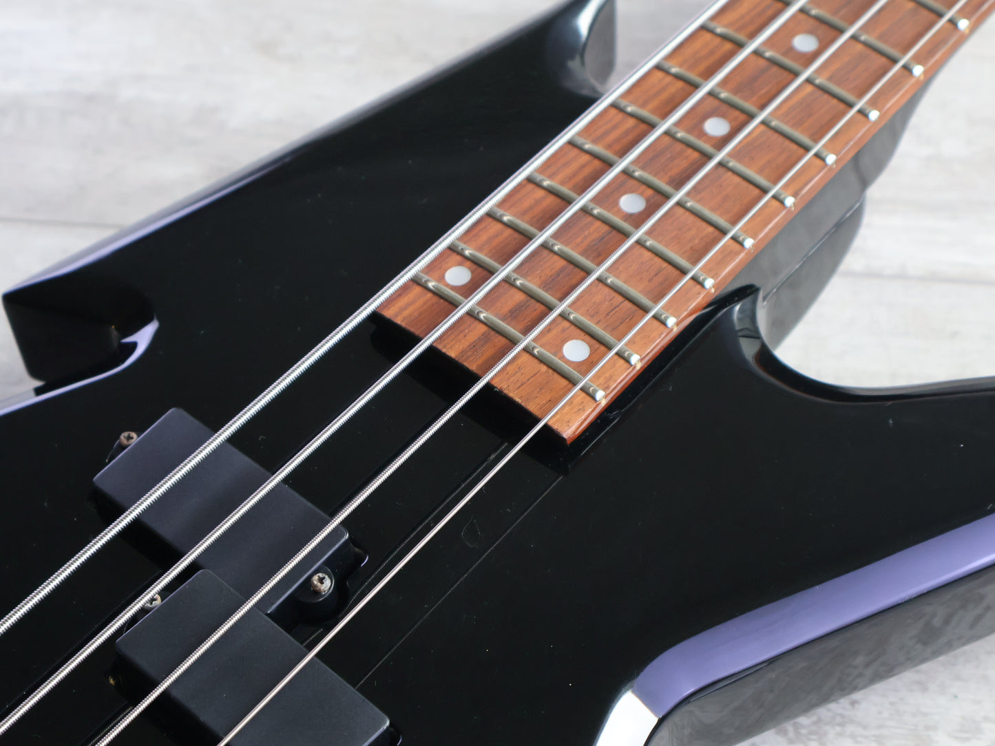 1990's Edwards SGB-800 SEXX GEORGE Ironbird Bass (Black)