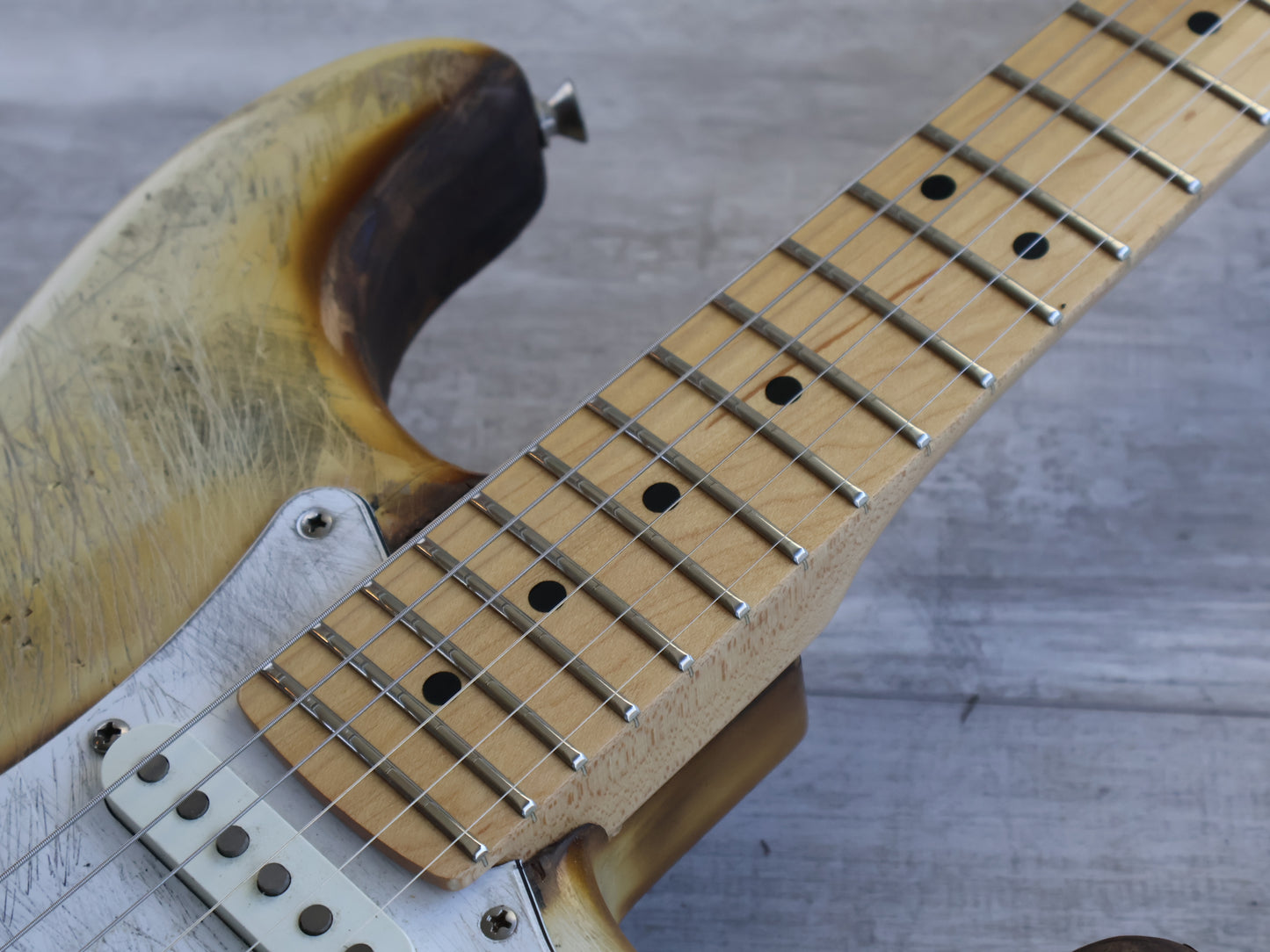 2008 Fender Japan ST71 Mick Mars Style Superstrat w/Floyd Rose