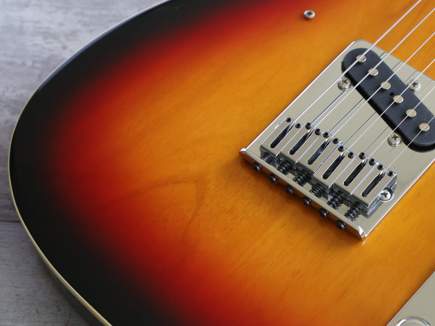 1989 Bill Lawrence Japan BTOM-60P Esquire Telecaster (Three-Tone Sunburst)
