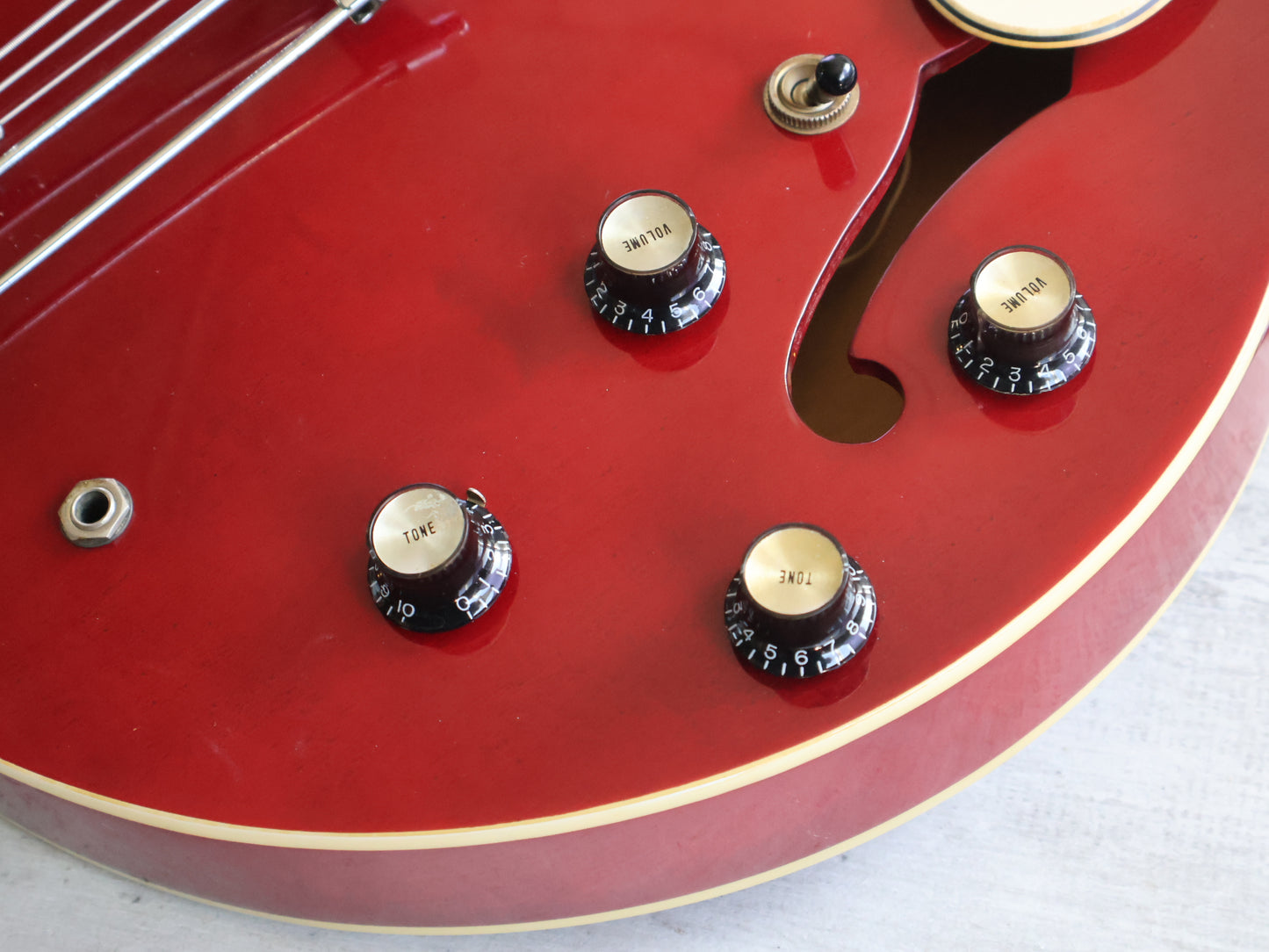 1998 Epiphone Korea Riviera-HB Semi Hollowbody w/Mini Humbuckers (Cherry Red)