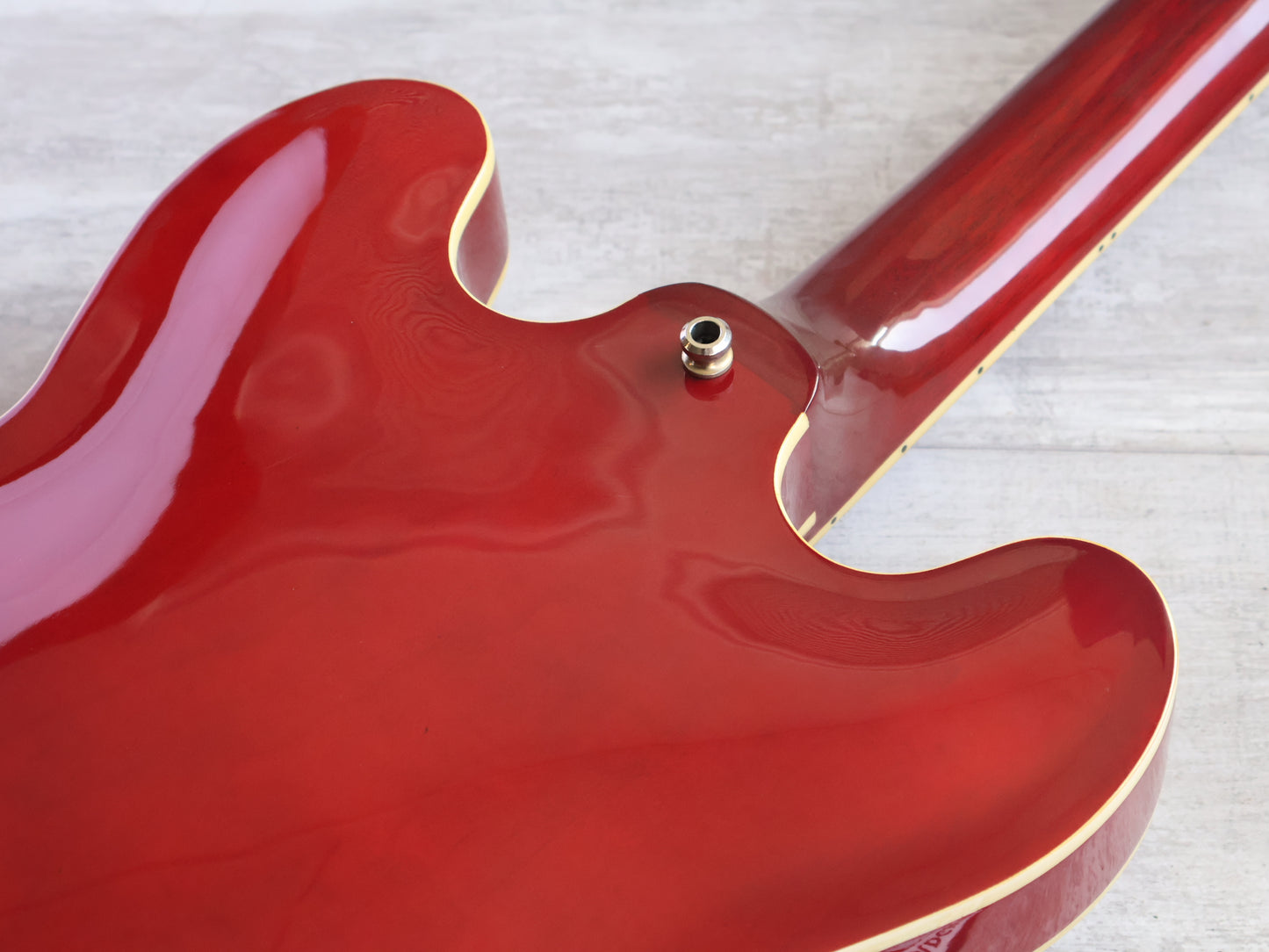 1998 Epiphone Korea Riviera-HB Semi Hollowbody w/Mini Humbuckers (Cherry Red)