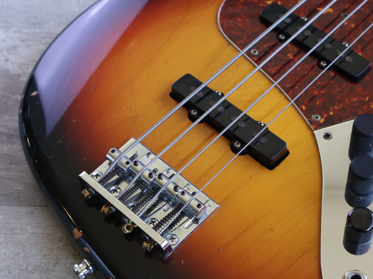 1980's ESP Navigator Japan 60's Reissue Jazz Bass (Sunburst)