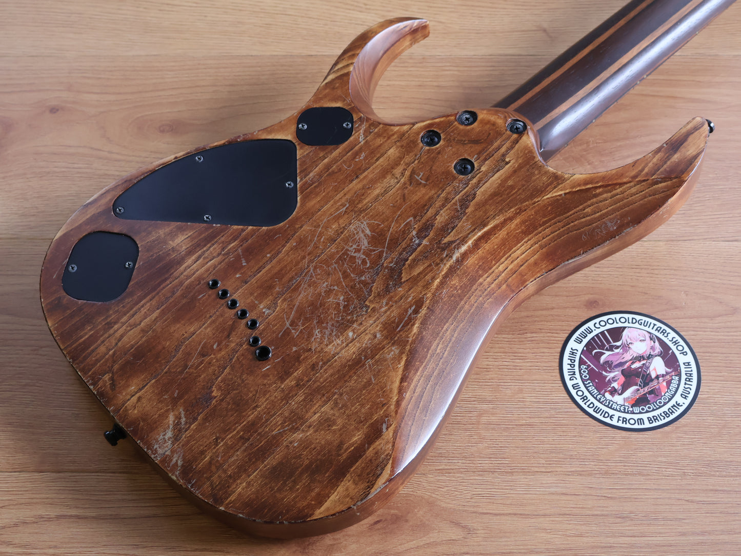 Ibanez RGD71AL 7-String RG Series Axion Label (Antique Brown Stained Burst)