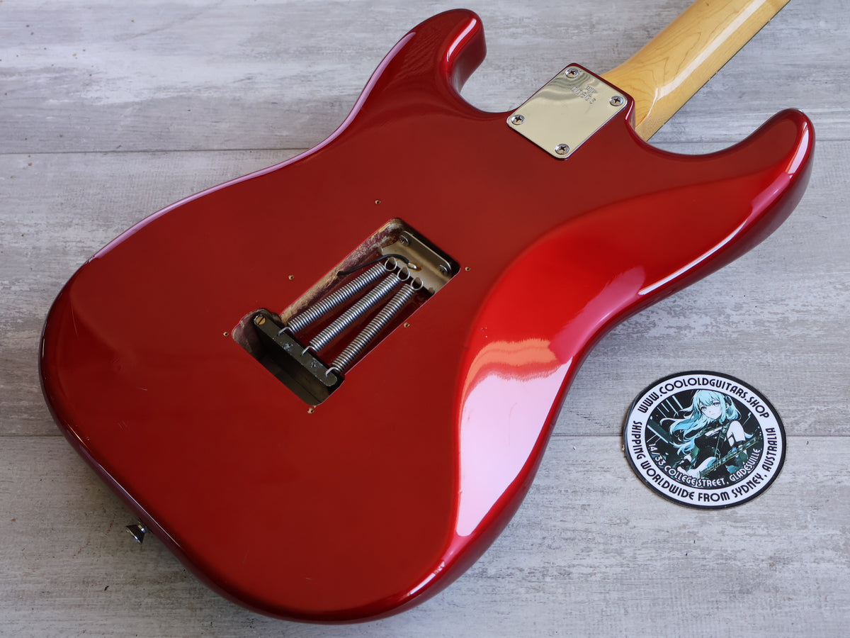 1980's Navigator (by ESP Japan) HH Superstrat (Candy Apple Red)