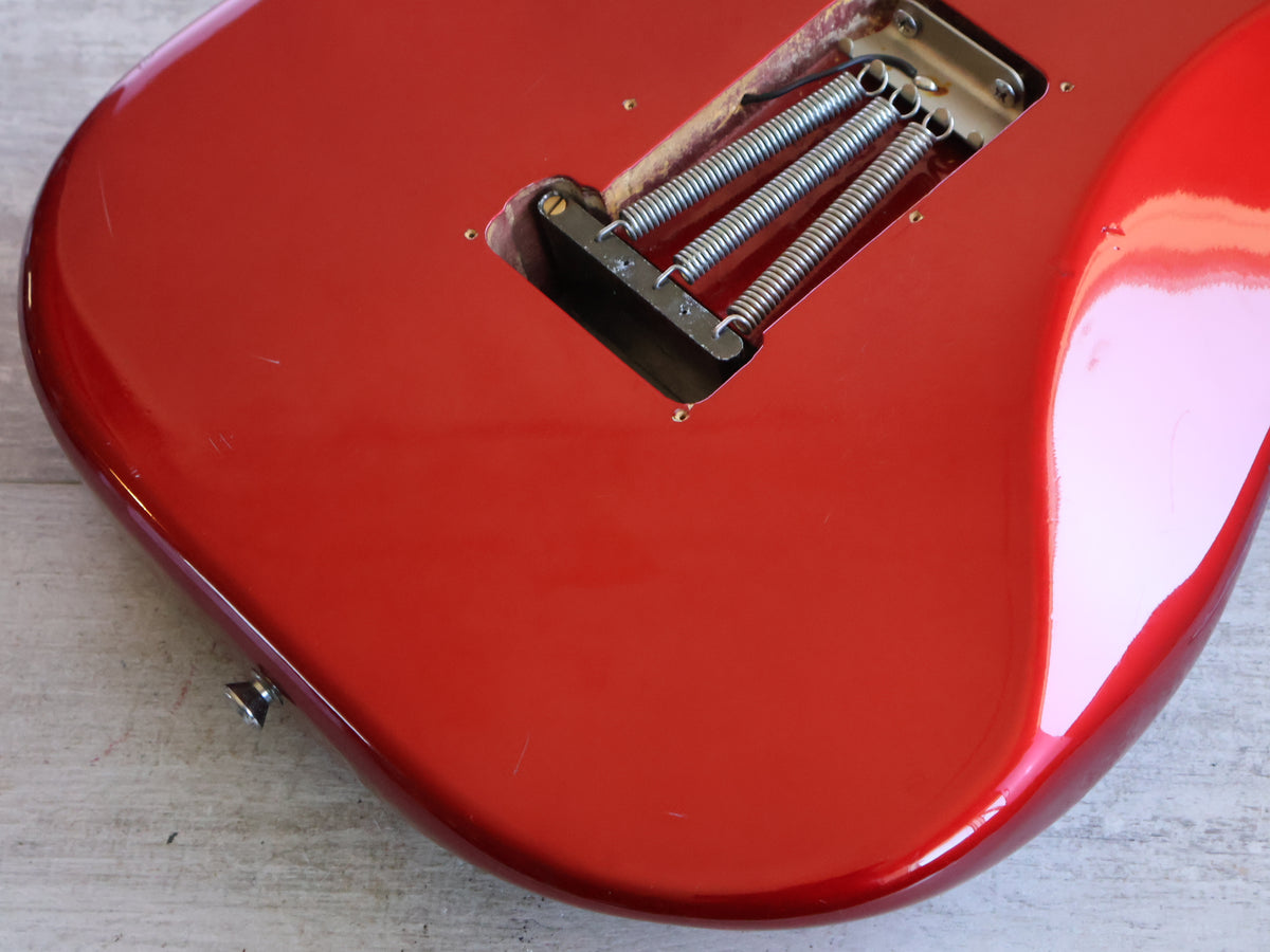 1980's Navigator (by ESP Japan) HH Superstrat (Candy Apple Red)