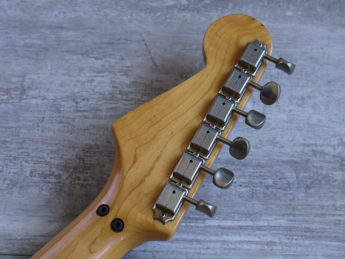 1980's Navigator (by ESP Japan) HH Superstrat (Candy Apple Red)