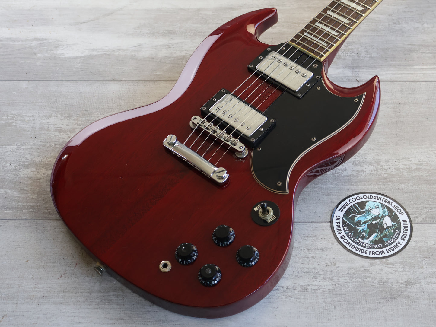 1990's Greco '63 Reissue SG Standard (Cherry Red)