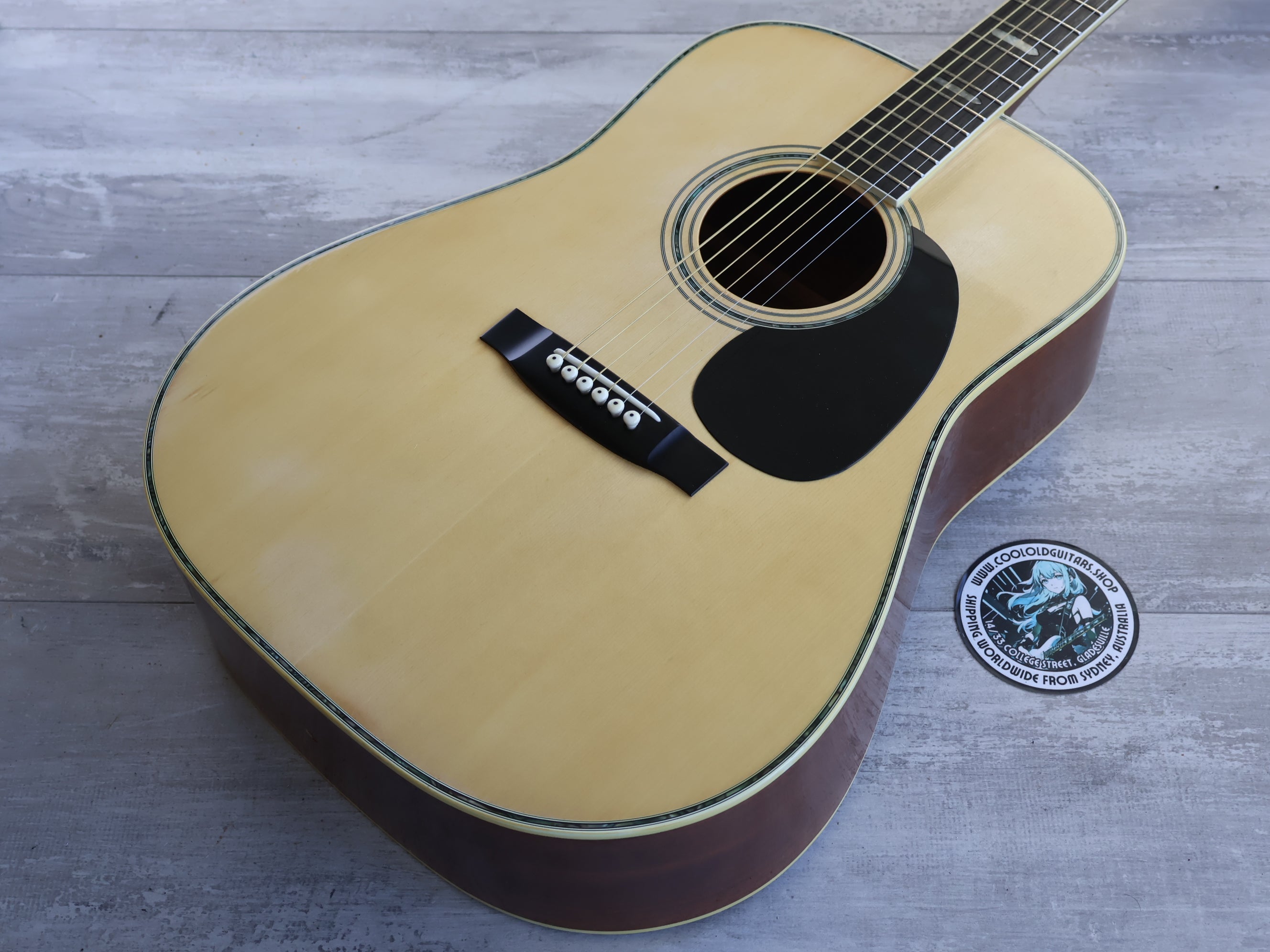 MORALES.M-30 ギター　1970年代 1990's Morales (by Zen-On Japan) MW-250 Dreadnought Acoustic