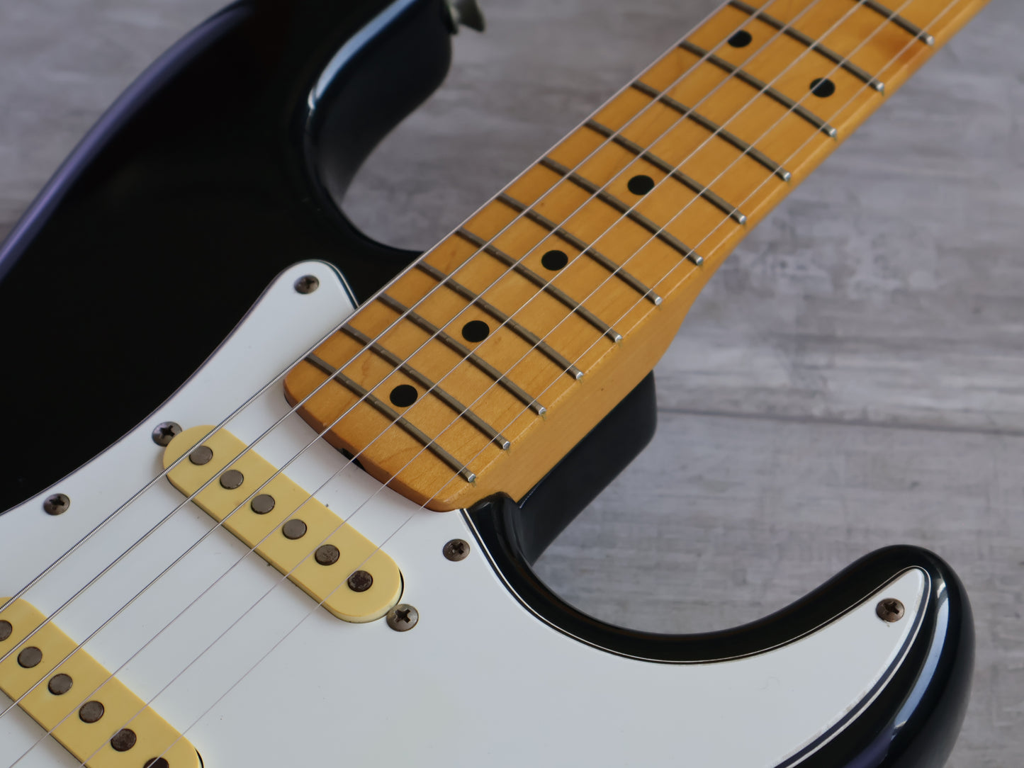 1985 Squier (by Fender Japan) SST-36 Vintage Stratocaster (Black)