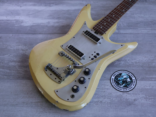 1960's Teisco Japan K-2L Sharkfin (White)