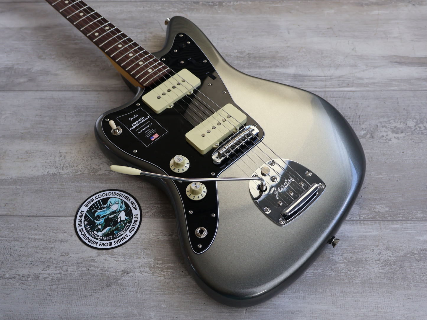 2023 Fender American Professional II LH Left Handed Jazzmaster (Mercury)