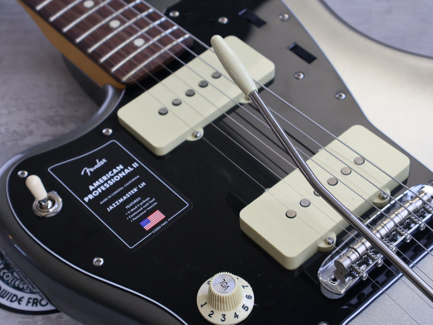 2023 Fender American Professional II LH Left Handed Jazzmaster (Mercury)