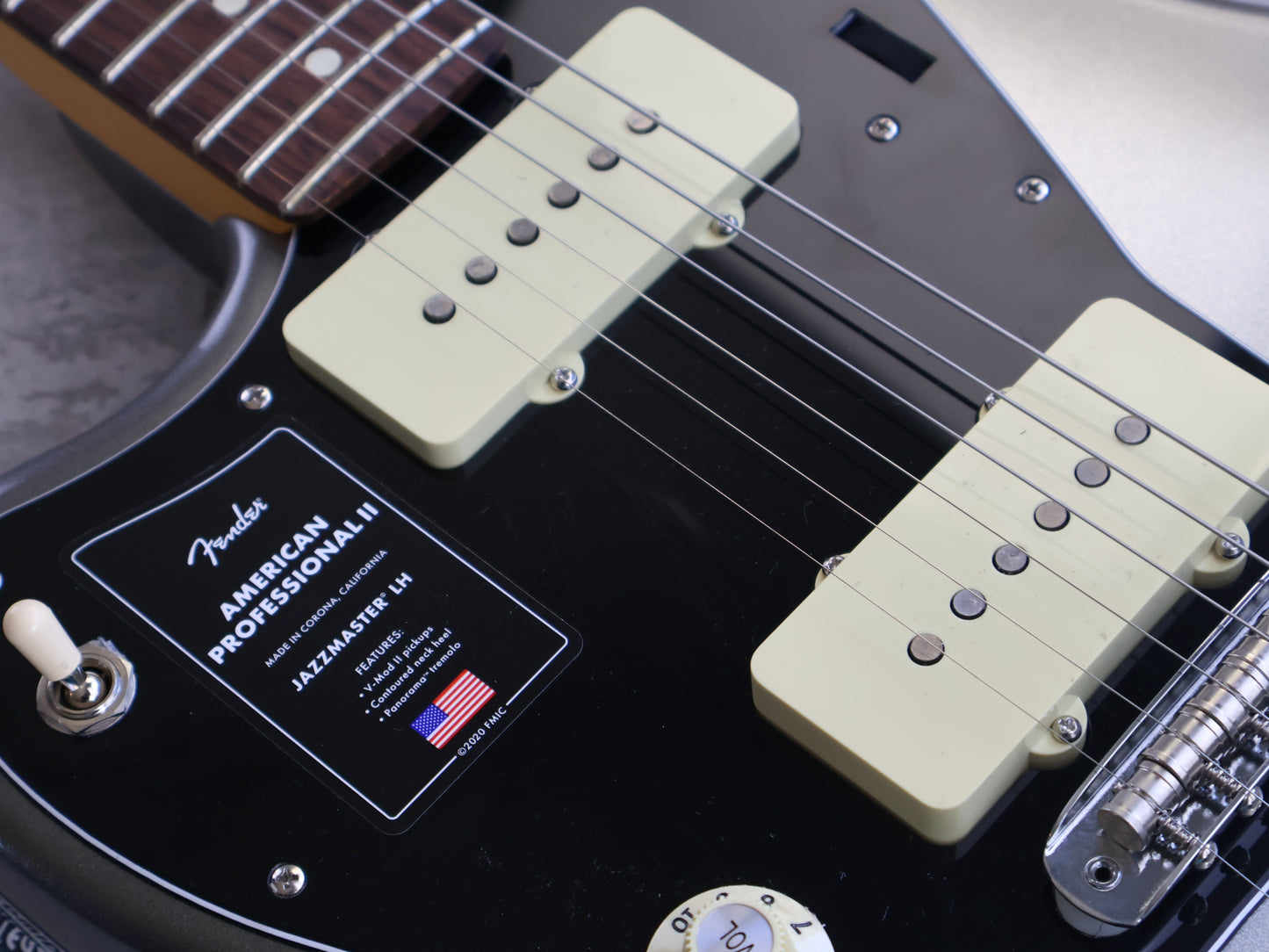 2023 Fender American Professional II LH Left Handed Jazzmaster (Mercury)