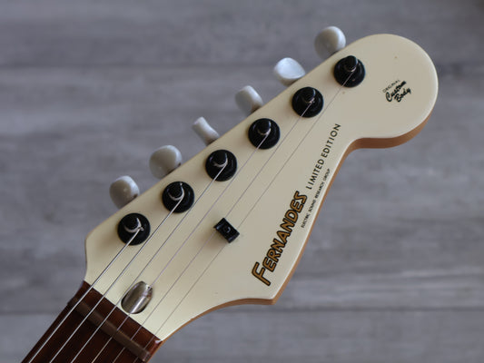1985 Fernandes Japan ST-65JL Jake E Lee Signature Stratocaster (White)