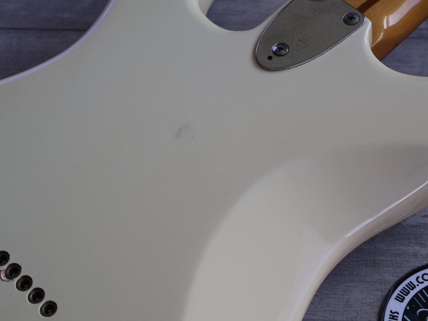 1985 Fernandes Japan ST-65JL Jake E Lee Signature Stratocaster (White)