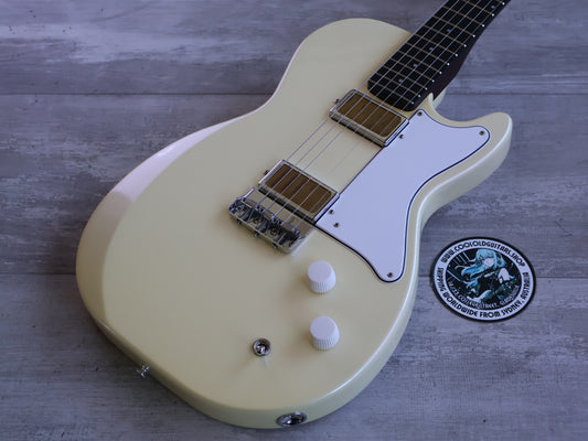 Harmony USA Jupiter Single Cutaway w/Gold Foils (Olympic White)