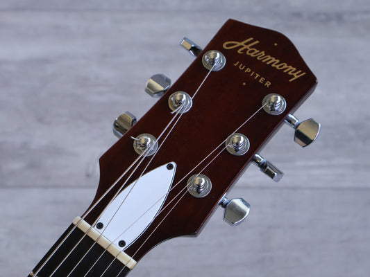 Harmony USA Jupiter Single Cutaway w/Gold Foils (Olympic White)