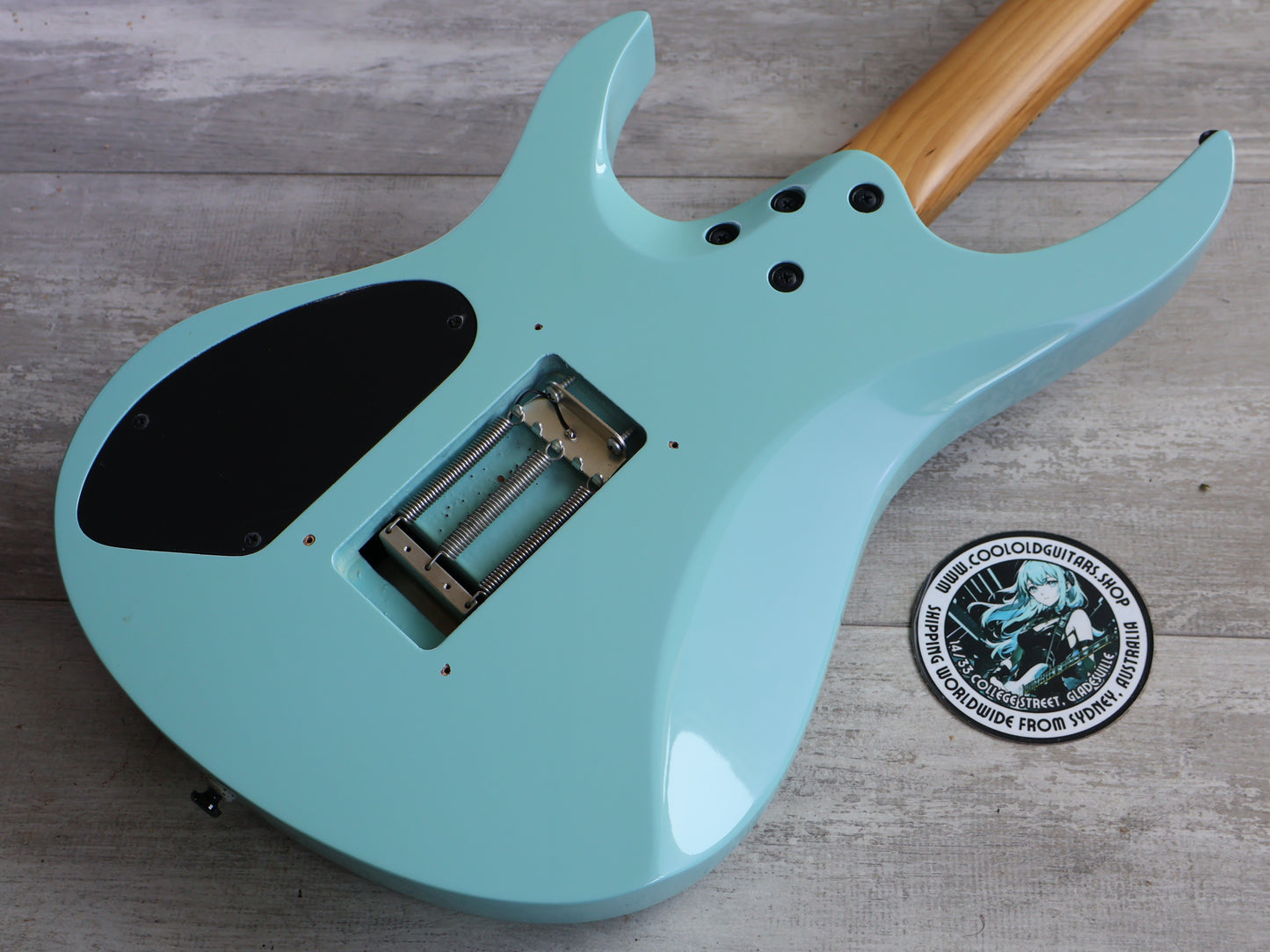 Balaguer Diablo Retro 27 Fret w/Floyd Rose (Cerulean Blue)