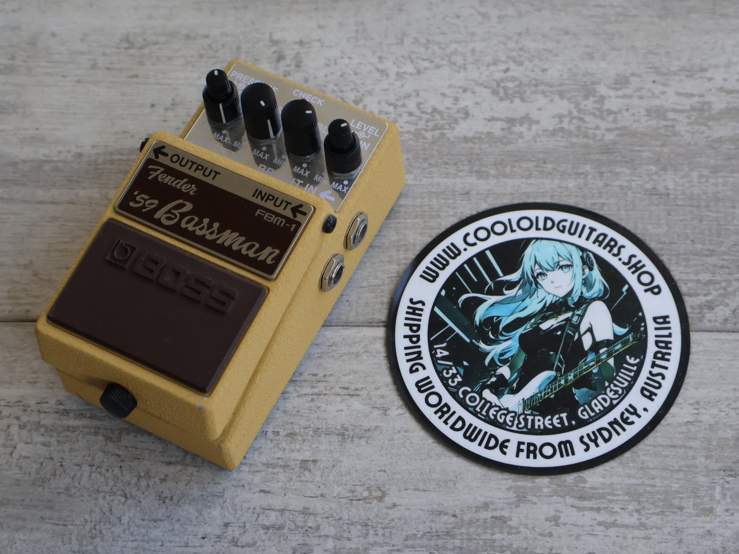 59 bassman pedal Boss FBM-1 Fender Bassman Overdrive Pedal – Cool Old Guitars