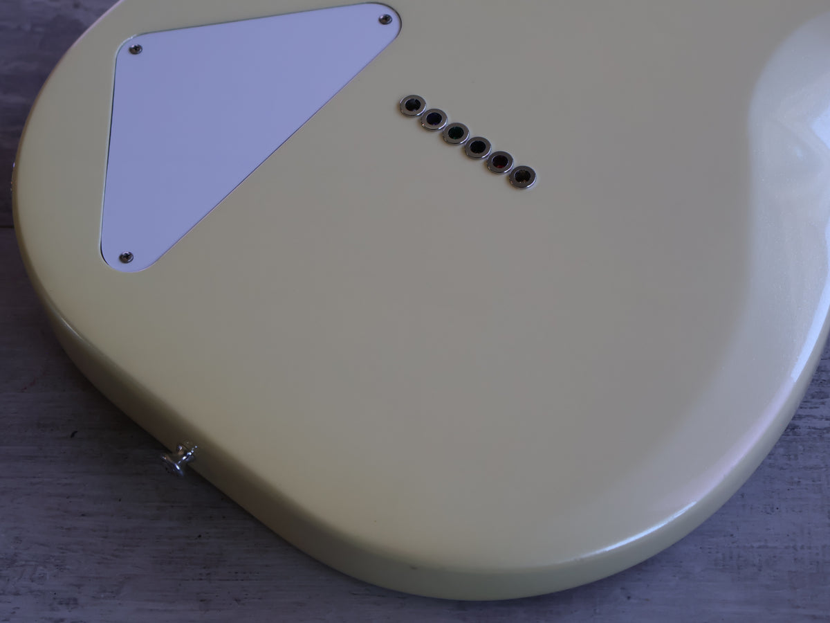 Harmony USA Jupiter Single Cutaway w/Gold Foils (Olympic White)