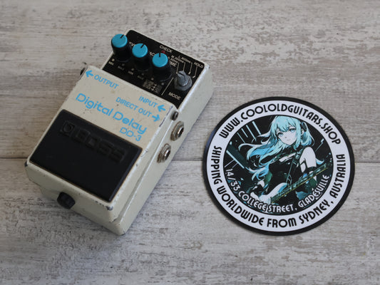 1980's Boss DD-3 Long Chip Digital Delay Pedal