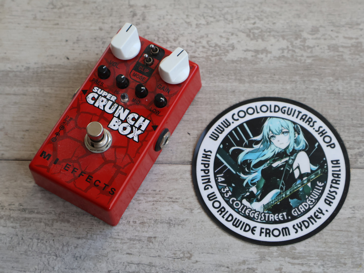 MI Audio Crunch Box V2 Overdrive/Distortion