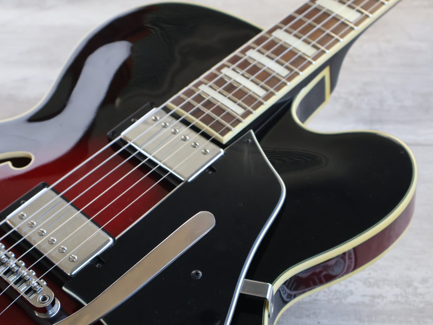 2012 Ibanez AFS75T Artcore Semi Hollowbody (Transparent Red Sunburst)