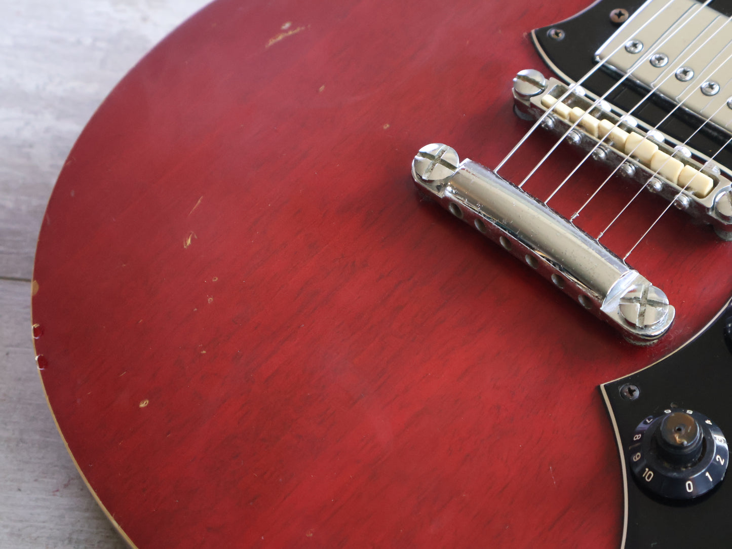 1973 Yamaha Japan SG-70 Double Cutaway SG (Satin Red)