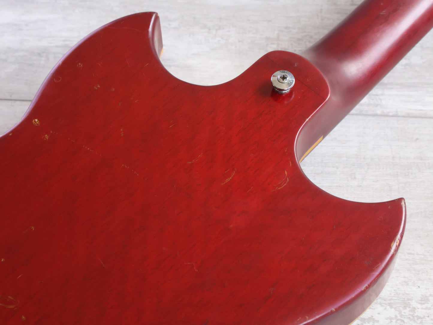 1973 Yamaha Japan SG-70 Double Cutaway SG (Satin Red)