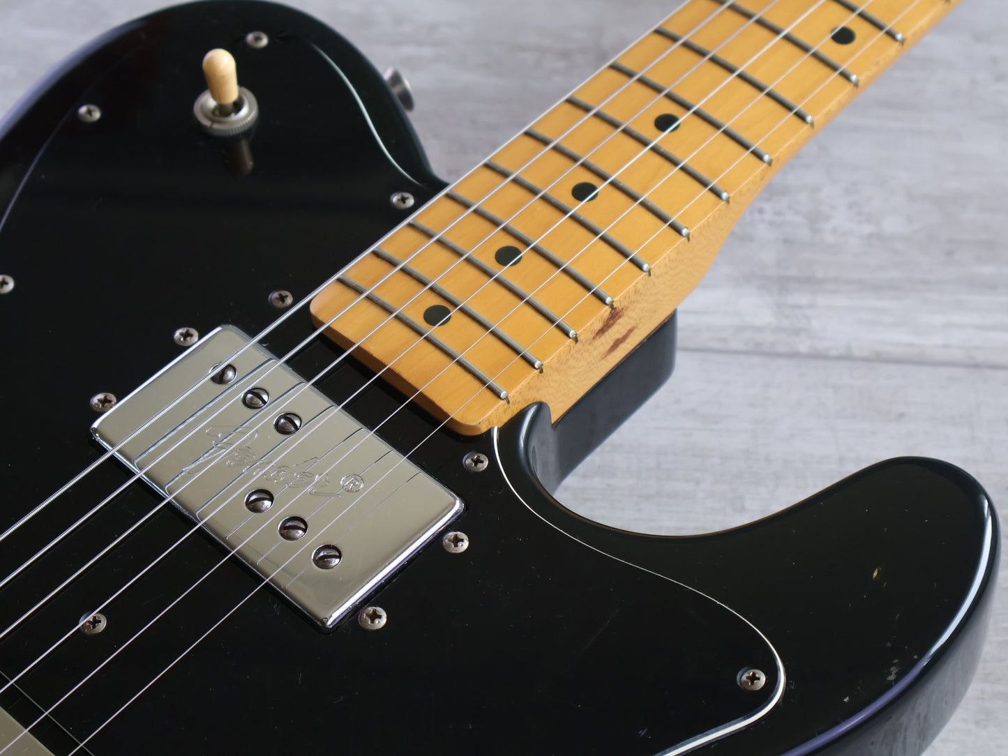 2002 Fender Japan TC72-70 '72 Reissue Telecaster Custom (Black)