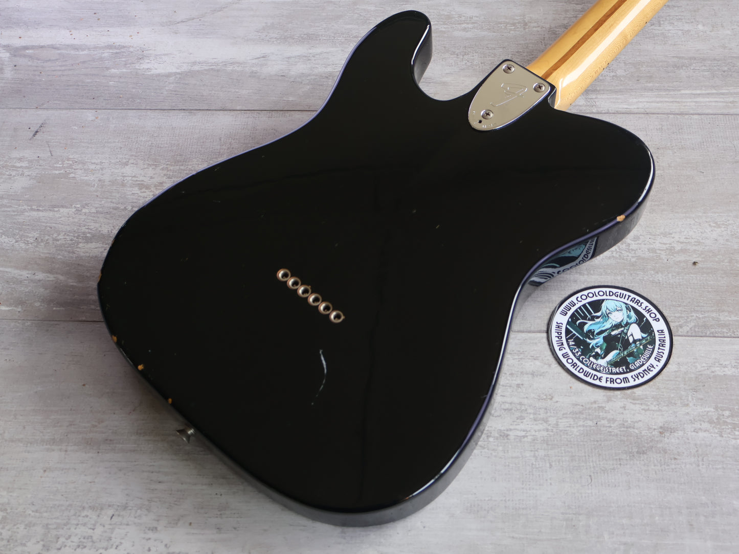 2002 Fender Japan TC72-70 '72 Reissue Telecaster Custom (Black)